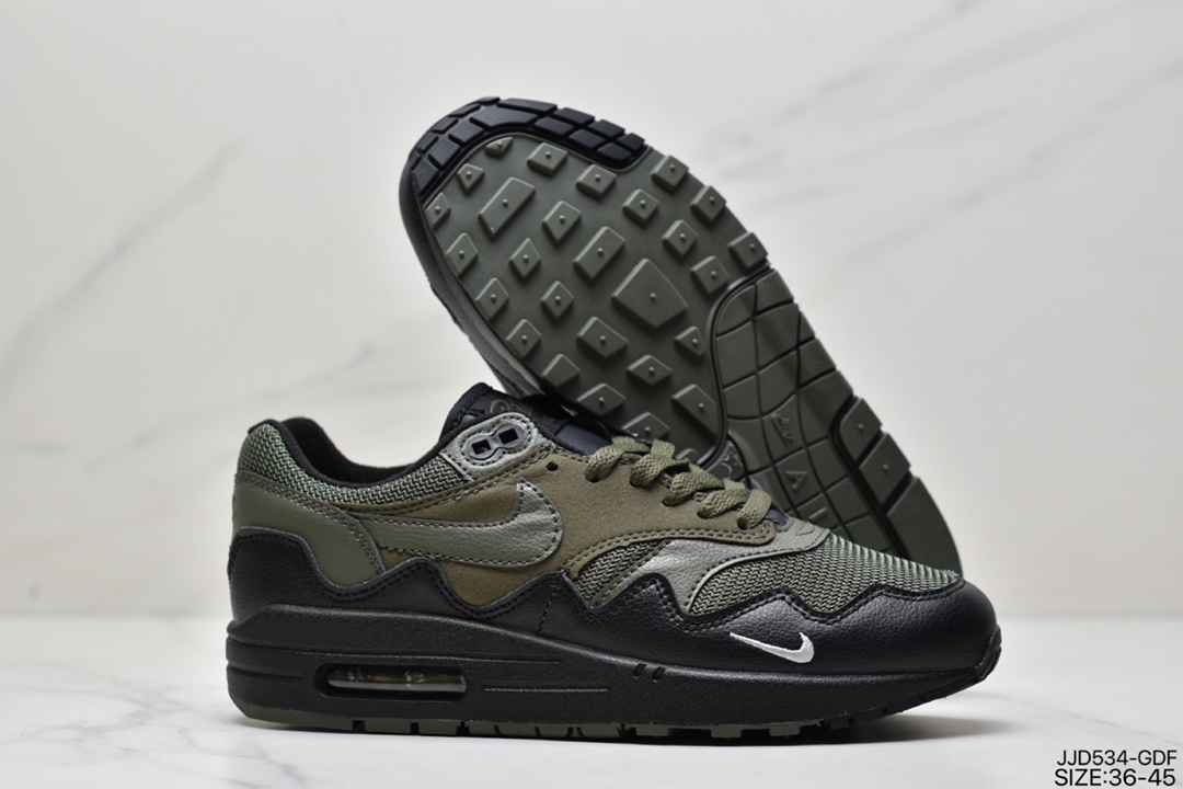 130 Patta x Nike Air Max 1“Monarch”复古休闲跑步鞋DH1348