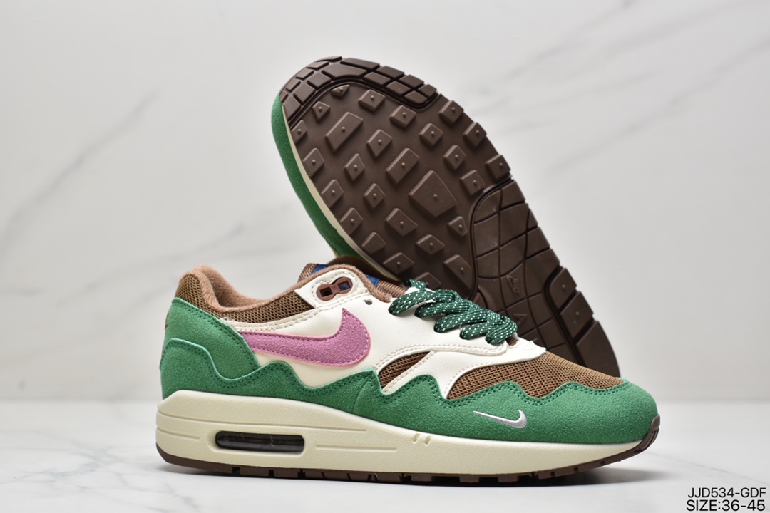 130 Patta x Nike Air Max 1“Monarch”复古休闲跑步鞋DH1348