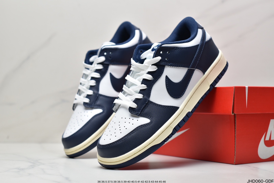 190 耐克Nike SB Dunk Low”Aged Navy”扣篮系列低帮休闲运动滑板板鞋DD1503-100