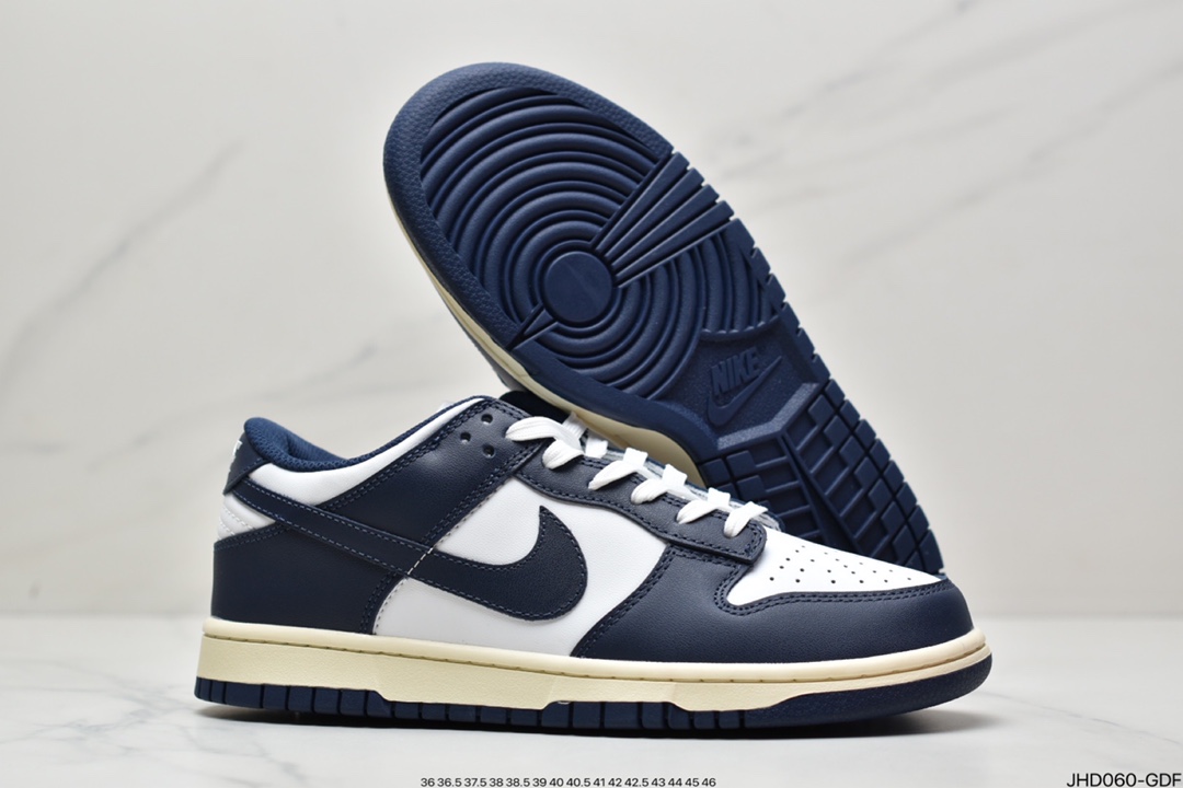 190 耐克Nike SB Dunk Low”Aged Navy”扣篮系列低帮休闲运动滑板板鞋DD1503-100
