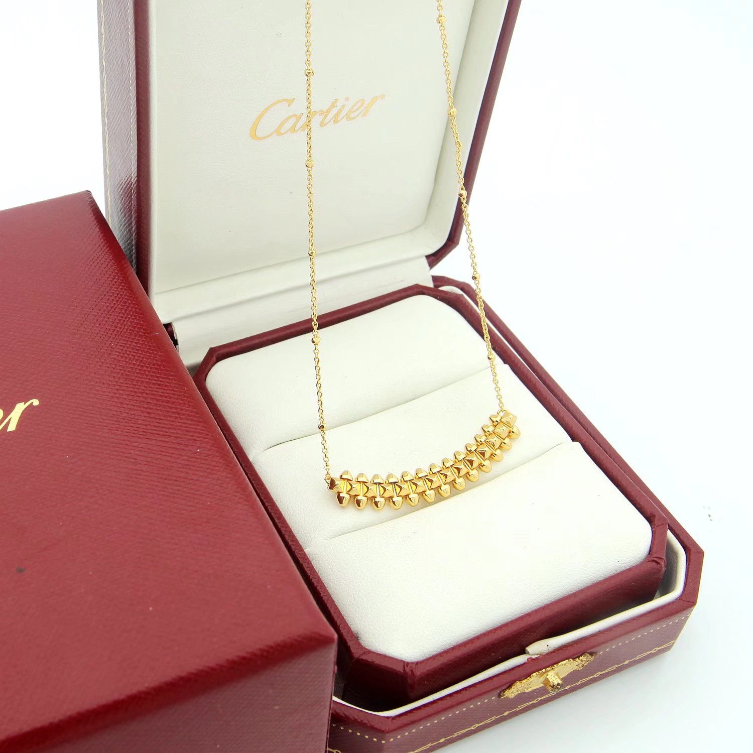 Cartier Clash de Cartier necklace 18k rose gold 18k yellow gold 18k white gold 42cm