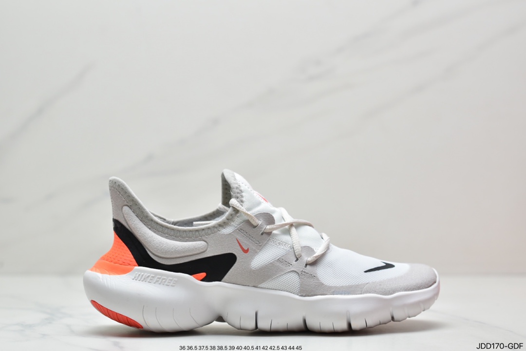 120 耐克Nike Wmns Free Rn 5.0 2019 赤足超弹力大底 超轻网面透气运动跑步鞋 AQ1316