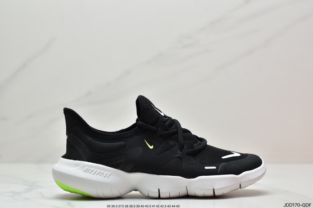 120 耐克Nike Wmns Free Rn 5.0 2019 赤足超弹力大底 超轻网面透气运动跑步鞋 AQ1316