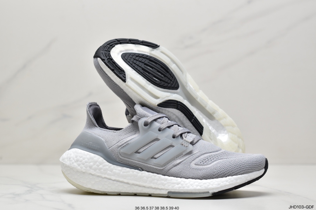 190 阿迪达斯Adidas Ultraboost DNA UB22全掌爆米花休闲运动跑鞋