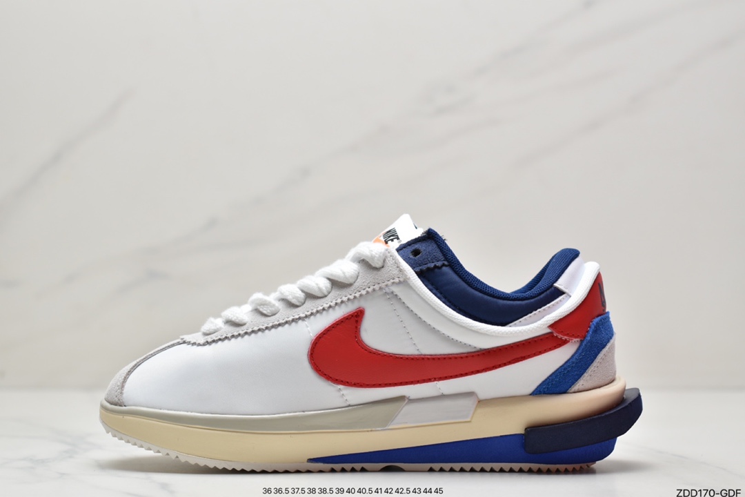 230 耐克Sacai x Nike Air Zoom Cortez 4.0”OG Royal Fuchsia”4.0 50周年联名款DQ0581-001