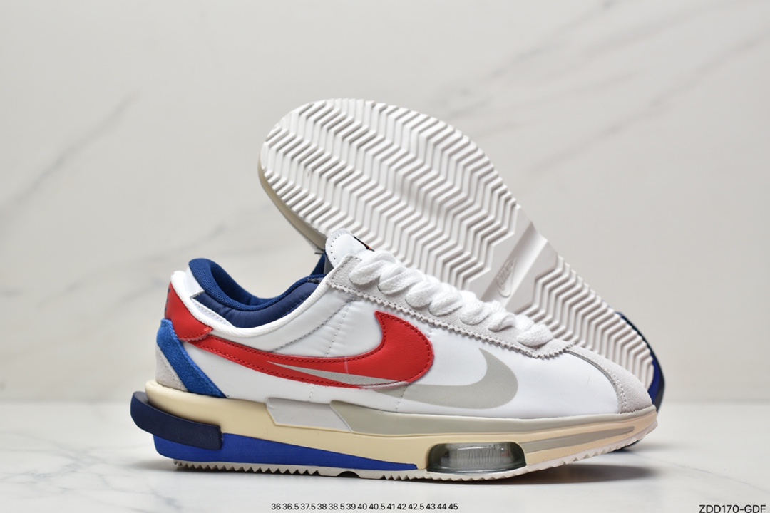 230 耐克Sacai x Nike Air Zoom Cortez 4.0”OG Royal Fuchsia”4.0 50周年联名款DQ0581-001