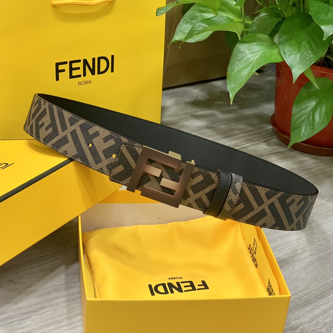 FENDI芬迪专柜同款宽4.0CM双