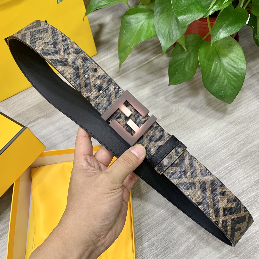 FENDI芬迪专柜同款宽4.0CM双