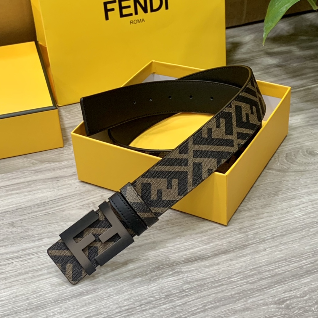 FENDI芬迪专柜同款宽4.0CM双
