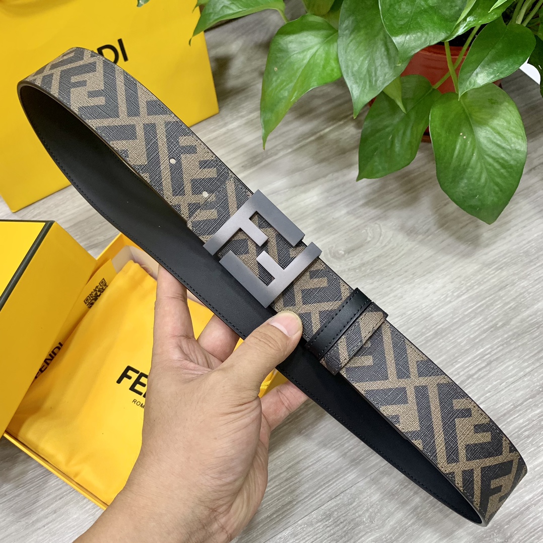 FENDI芬迪专柜同款宽4.0CM双