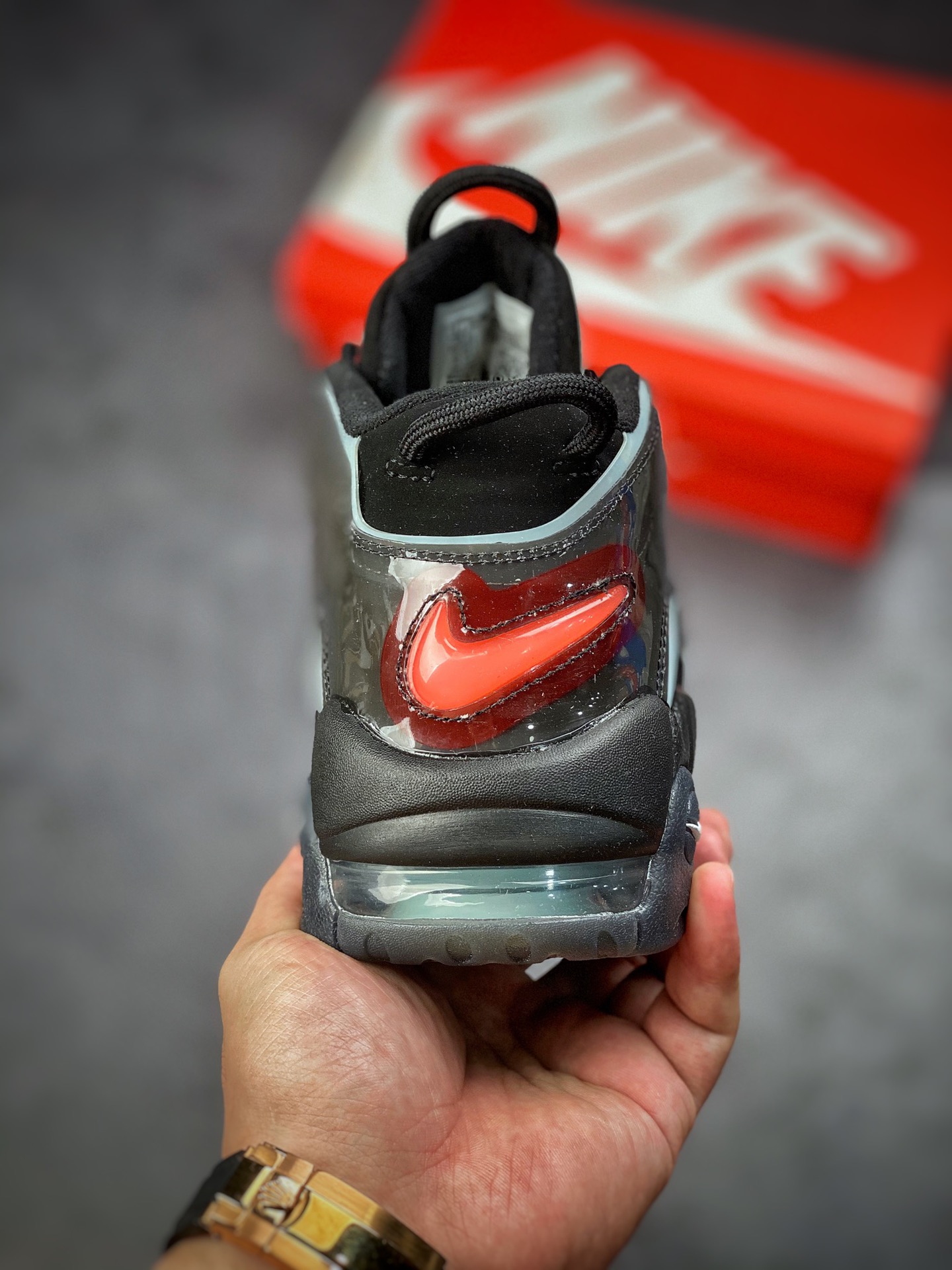 260 Air More Uptempo 黑蓝撕纸 代表着历史最高版本皮蓬 DJ4633-010