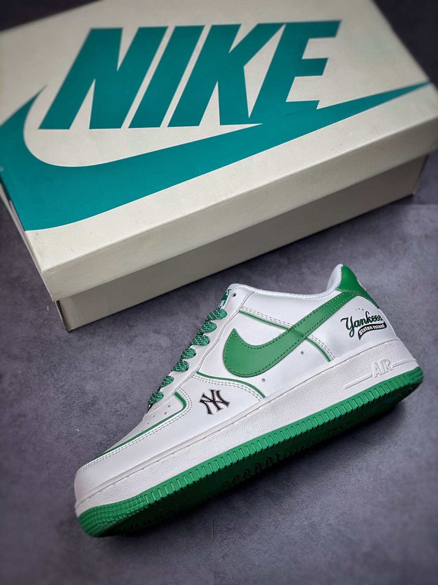 240 Nike Air Force 1 Low 07 MLB联名 白绿 BS8806-533