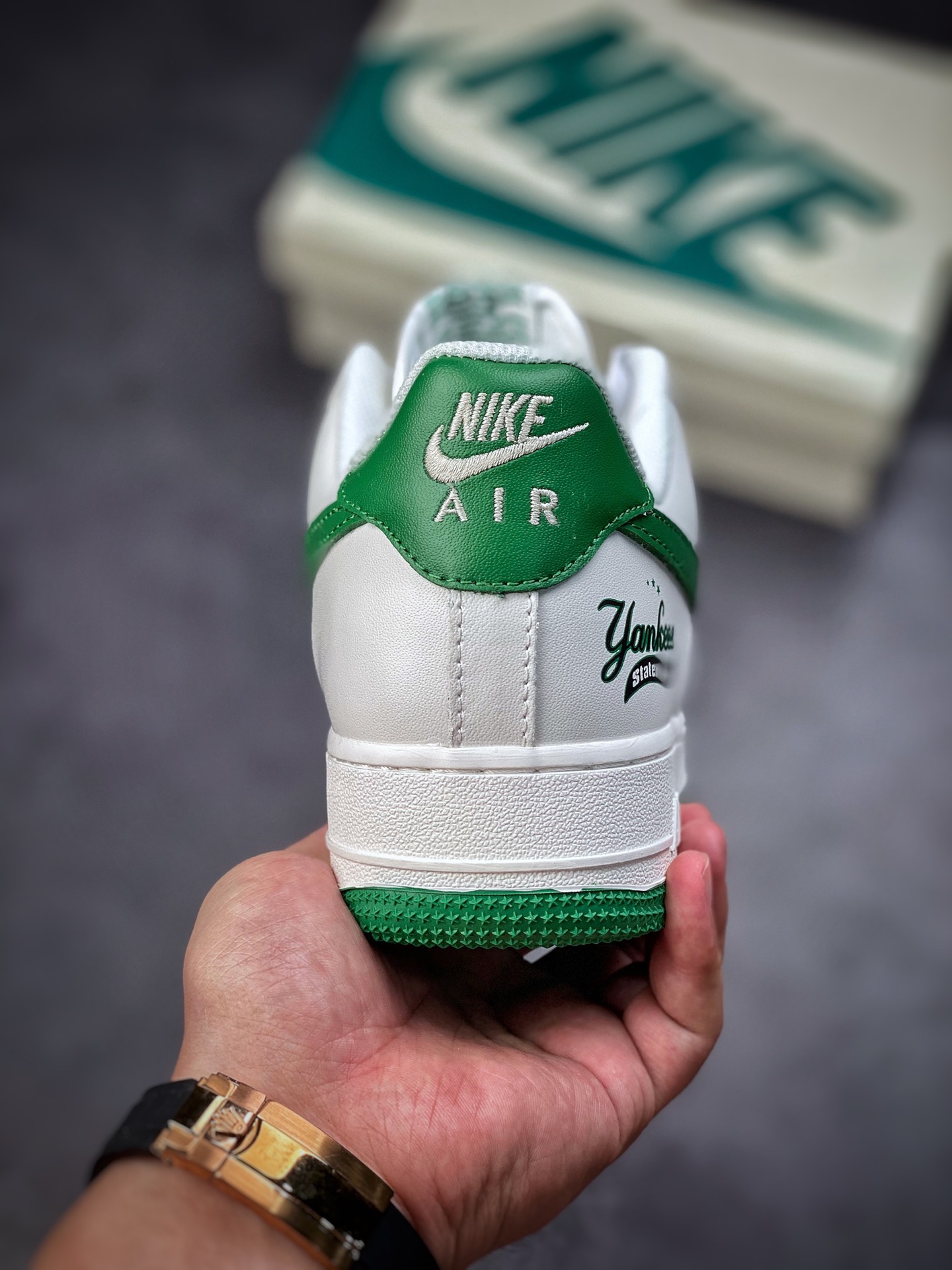 240 Nike Air Force 1 Low 07 MLB联名 白绿 BS8806-533