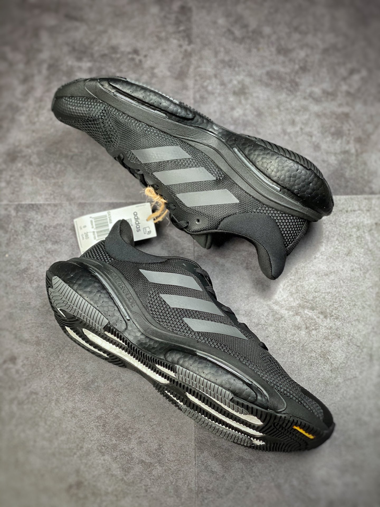 190 Adidas Solar Glide 5  超弹力爆米花中底休闲跑步鞋