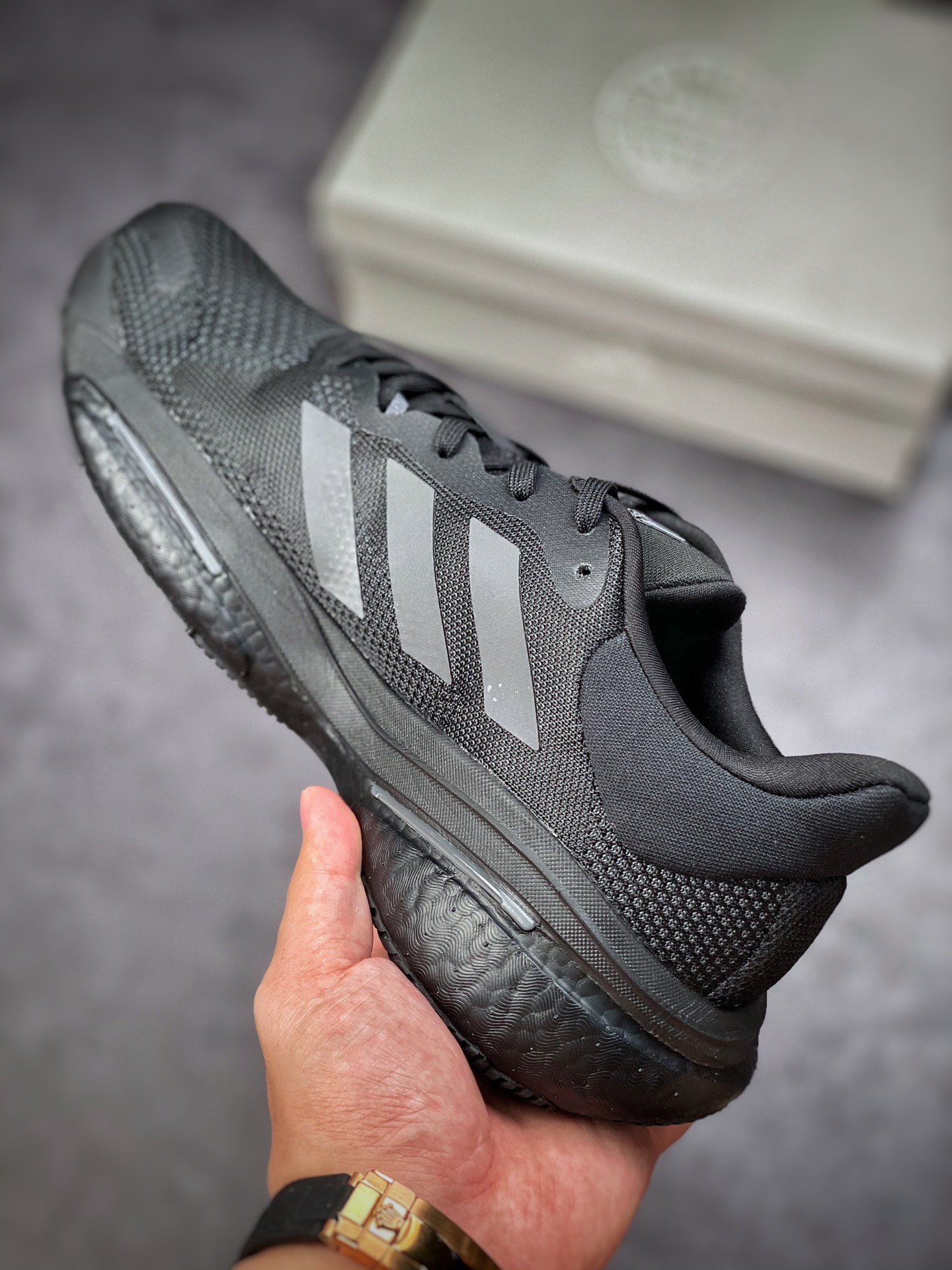 190 Adidas Solar Glide 5  超弹力爆米花中底休闲跑步鞋