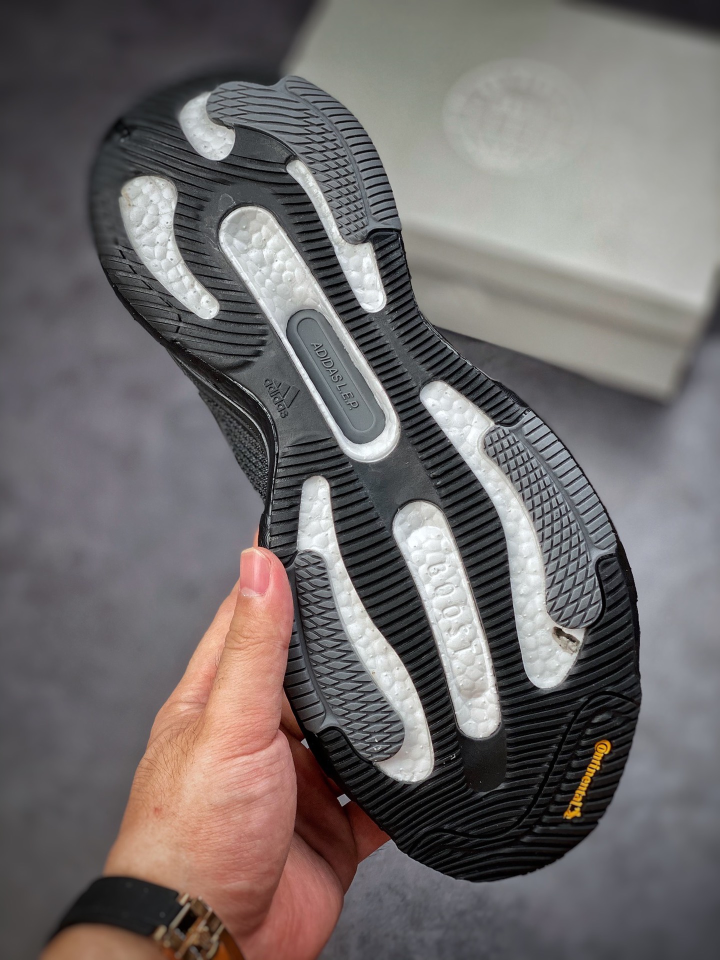 190 Adidas Solar Glide 5  超弹力爆米花中底休闲跑步鞋