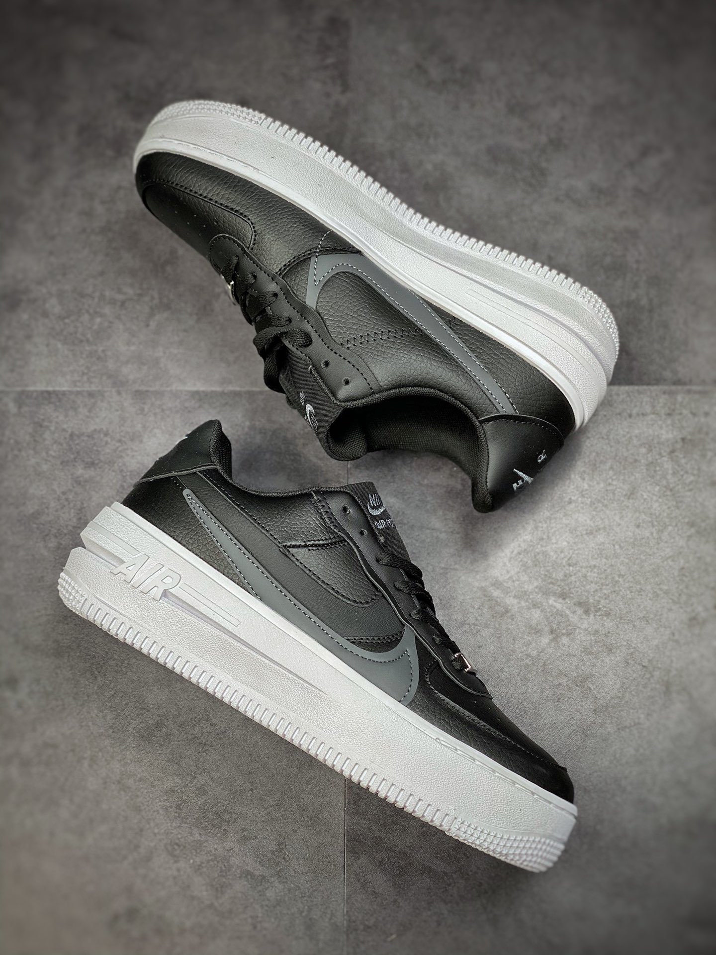 170 Nike Air Force 1 PLT.AF.ORM Triple White 解构黑白 DJ9946-001