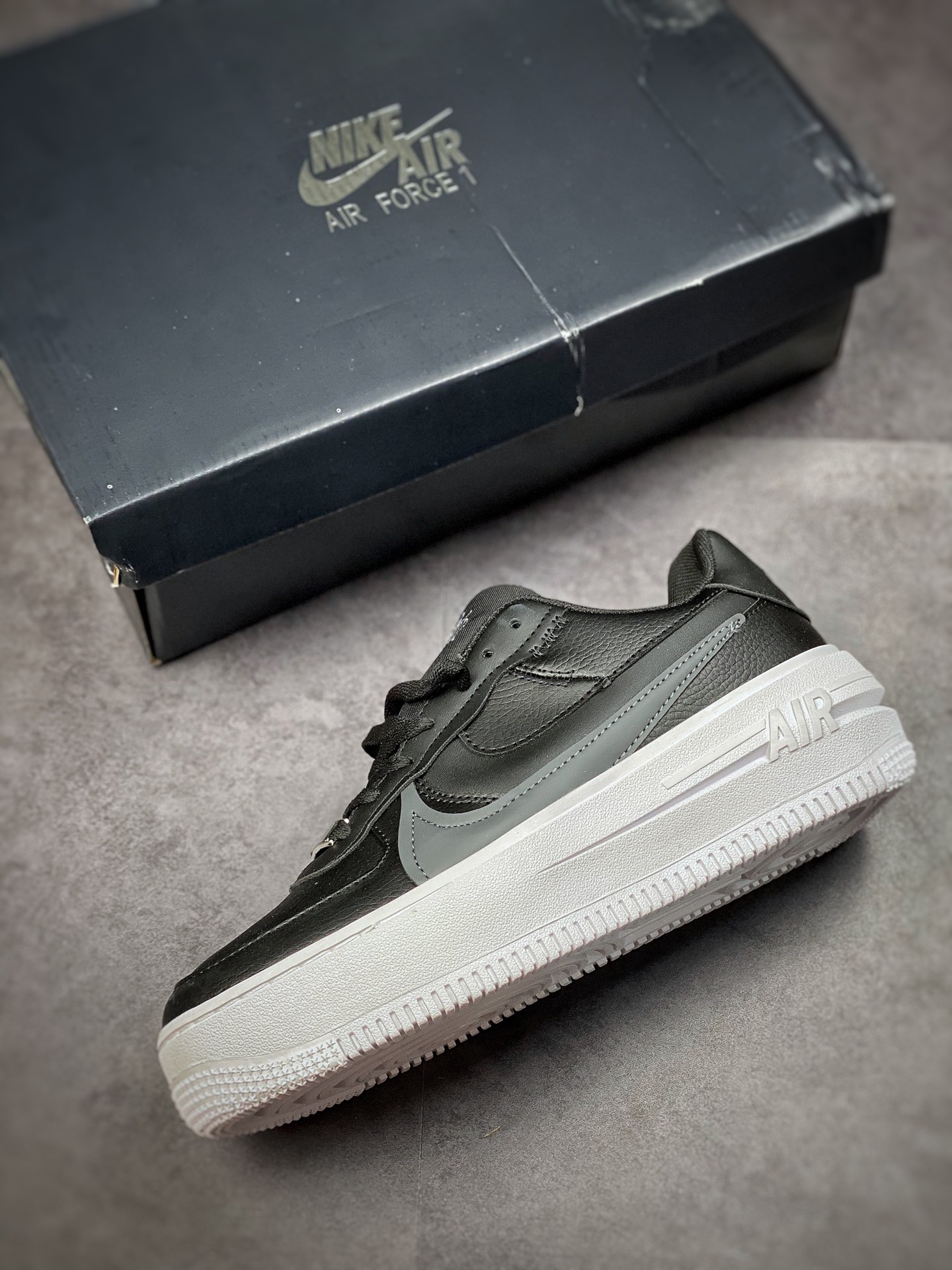 170 Nike Air Force 1 PLT.AF.ORM Triple White 解构黑白 DJ9946-001