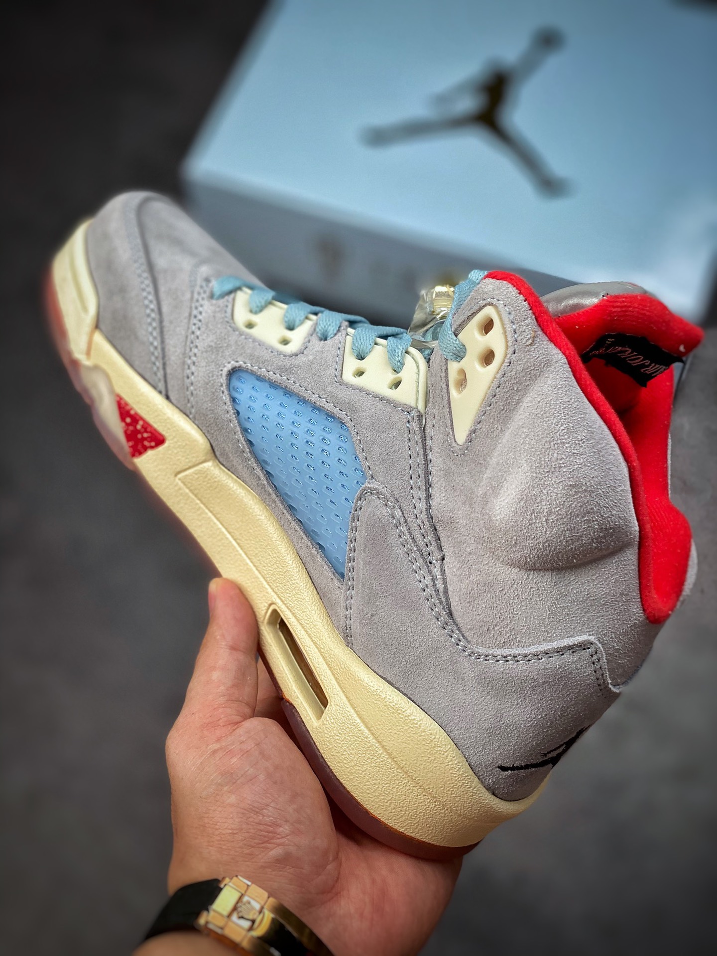 260 Trophy Room x Nike Air Jordan 5 Retro”Ice Blue” AJ5 “联名冰蓝编号版”CI1899-400-莆田鞋,莆田鞋货源,高仿鞋,高仿鞋货源,安福档口,莆田高仿鞋,莆田鞋批发,高仿鞋批发,莆田高仿运动鞋,高仿运动鞋,莆田运动鞋 260 Trophy Room x Nike Air Jordan 5 Retro”Ice Blue” AJ5 “联名冰蓝编号版”CI1899-400