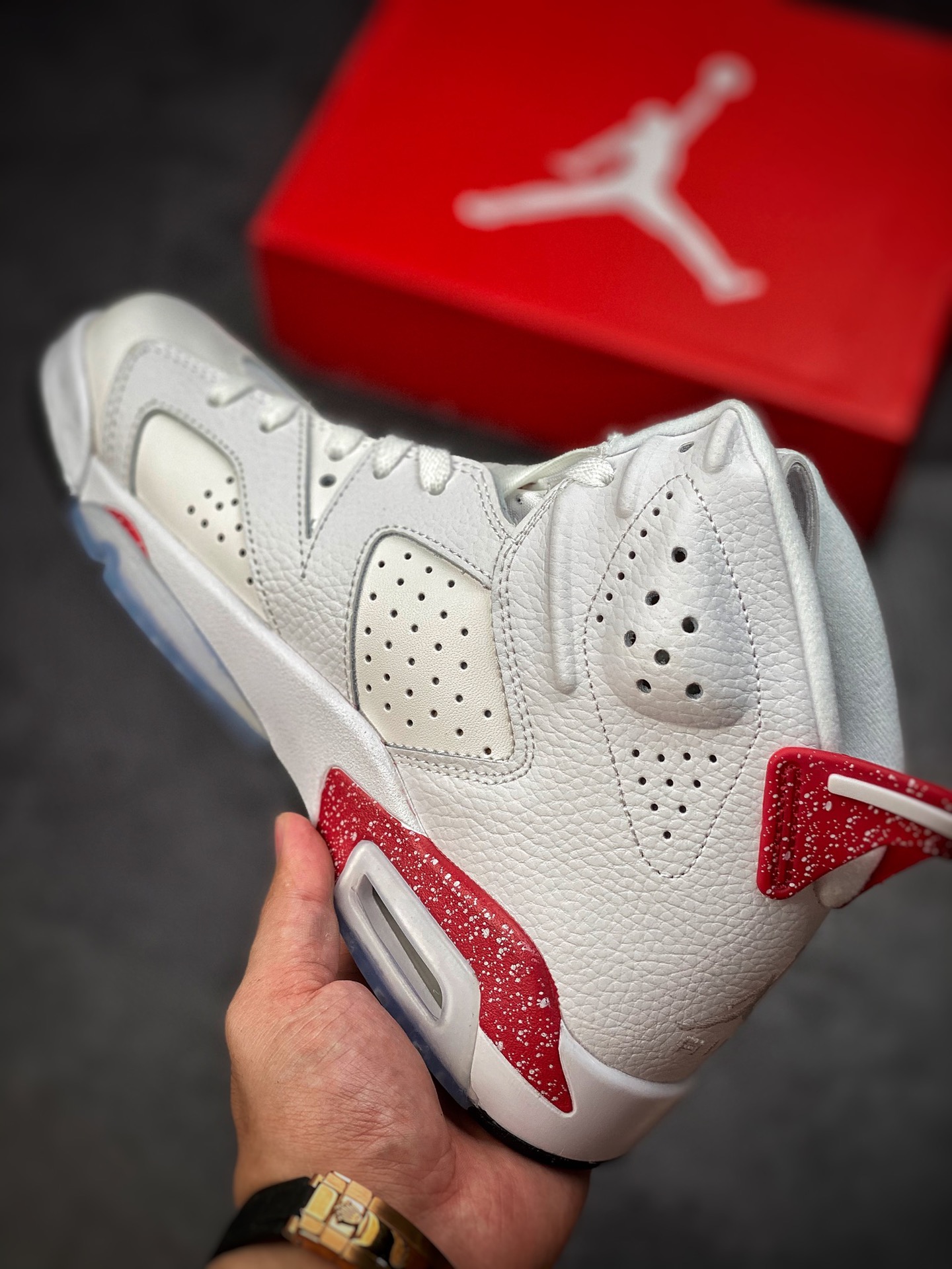 280 Air Jordan 6 Retro AJ6 ”白红奥利奥”  CT8529-162