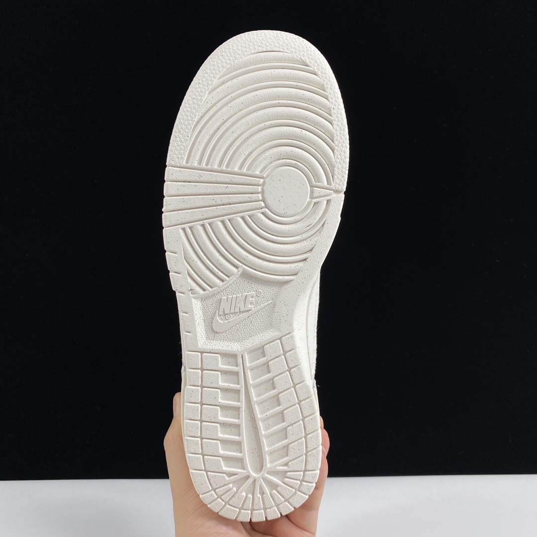 Dunk米色尺码36-47.5总裁L出品-DunkLowDisrupt2“PaleIvory”米色可回收