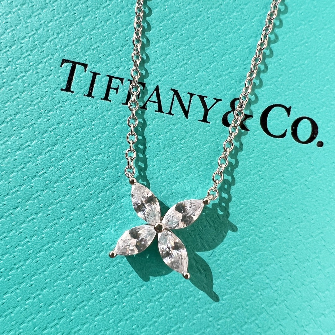 Tiffany&co 蒂芙尼Tiffany Victoria ™M 系列四叶草马眼项链 耳钉