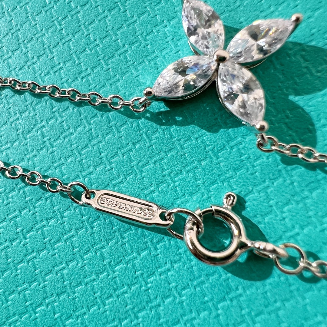 Tiffany&co 蒂芙尼Tiffany Victoria ™M 系列四叶草马眼项链 耳钉