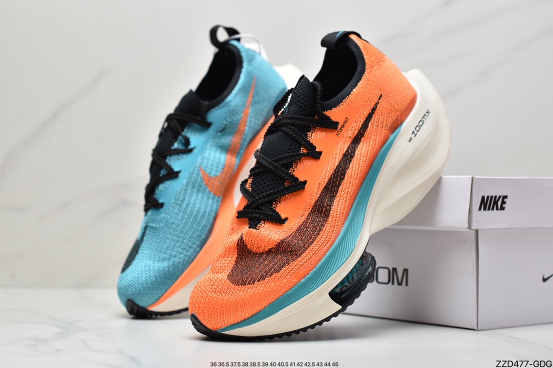 250 Nike Air Zoom Alphafly NEXT FK％”Hyper Violet”破2代马拉松CI9925-501