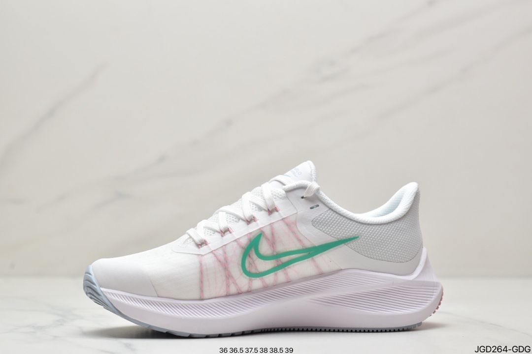 180 耐克Nike Zoom WINFLO 8代缓震大底飞线贾卡轻质透气休闲运动跑步鞋“登月温弗洛8代”CW3421