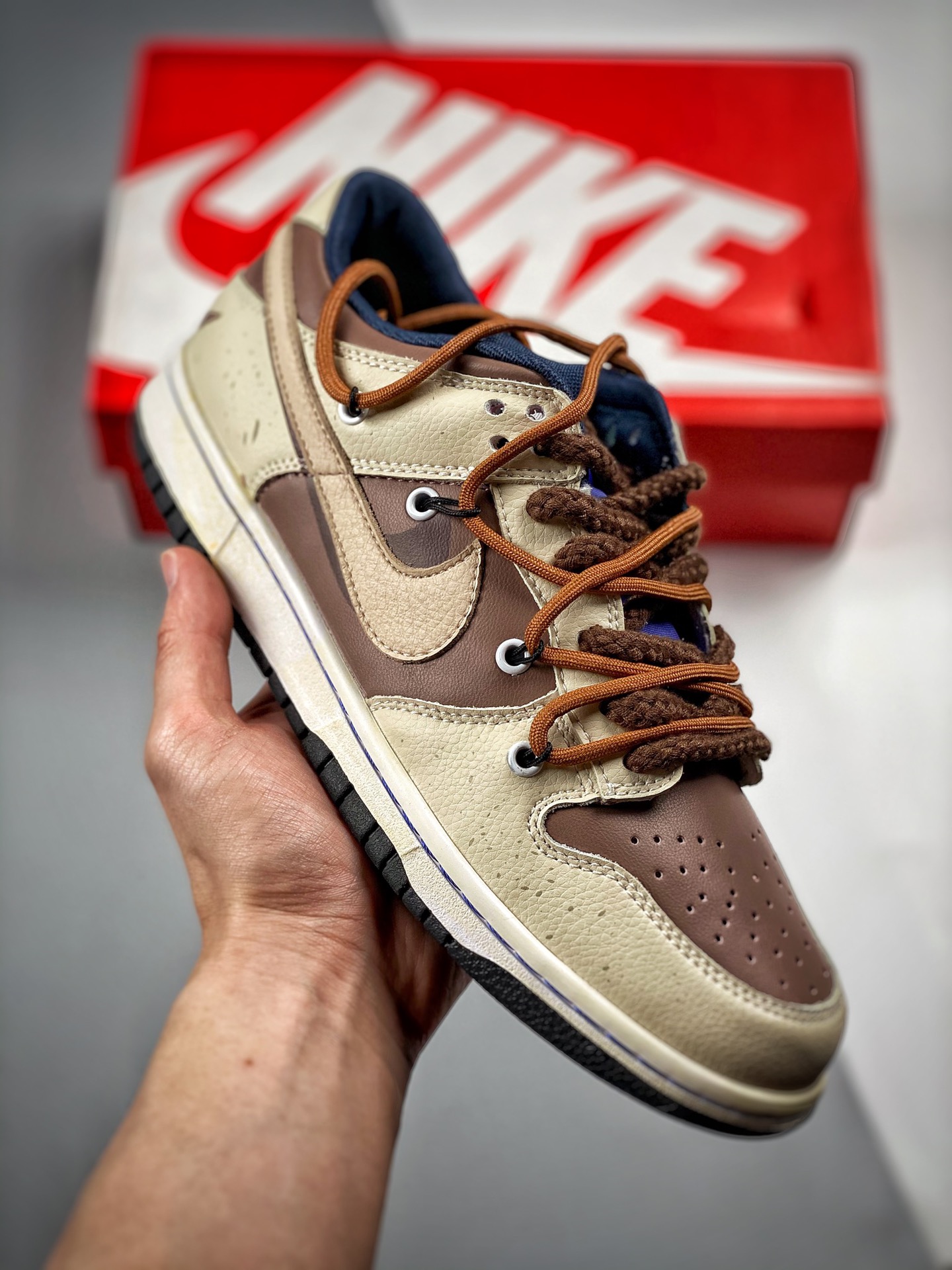 -2 Nk Dunk SB Low correa deconstruida, producción original de fábrica grande, fotos reales de estreno, material de capa…