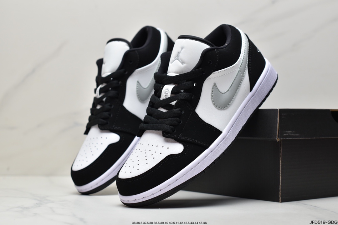 170 Air Jordan 1 Low ”New Emerald” 这款低帮Air Jordan 1采用白色皮革底座552780-018