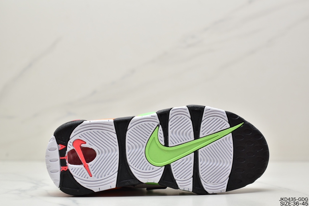 160 耐克Nike WMNS Air More Uptempo GS”Barely Green0”皮蓬