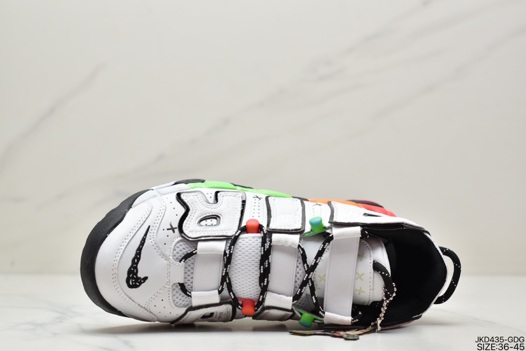 160 耐克Nike WMNS Air More Uptempo GS”Barely Green0”皮蓬