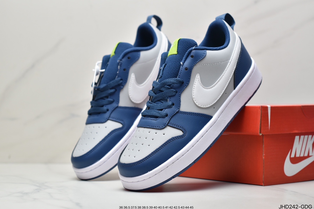 190 耐克Nike  Court Borough Low 低帮百搭透气休闲运动板鞋BQ5448-016