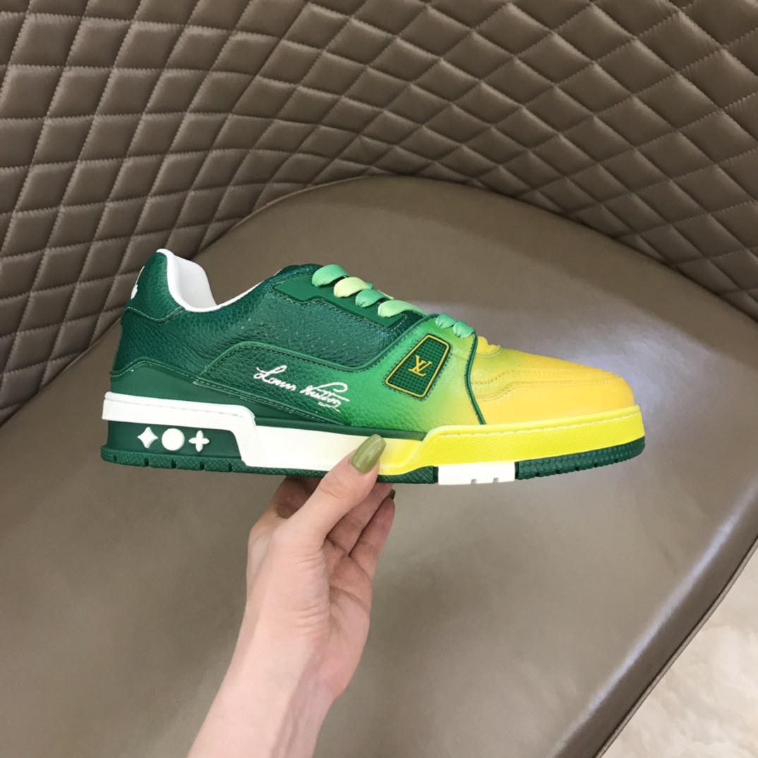 LV/路易威登   L 2022男士Trainer运动鞋