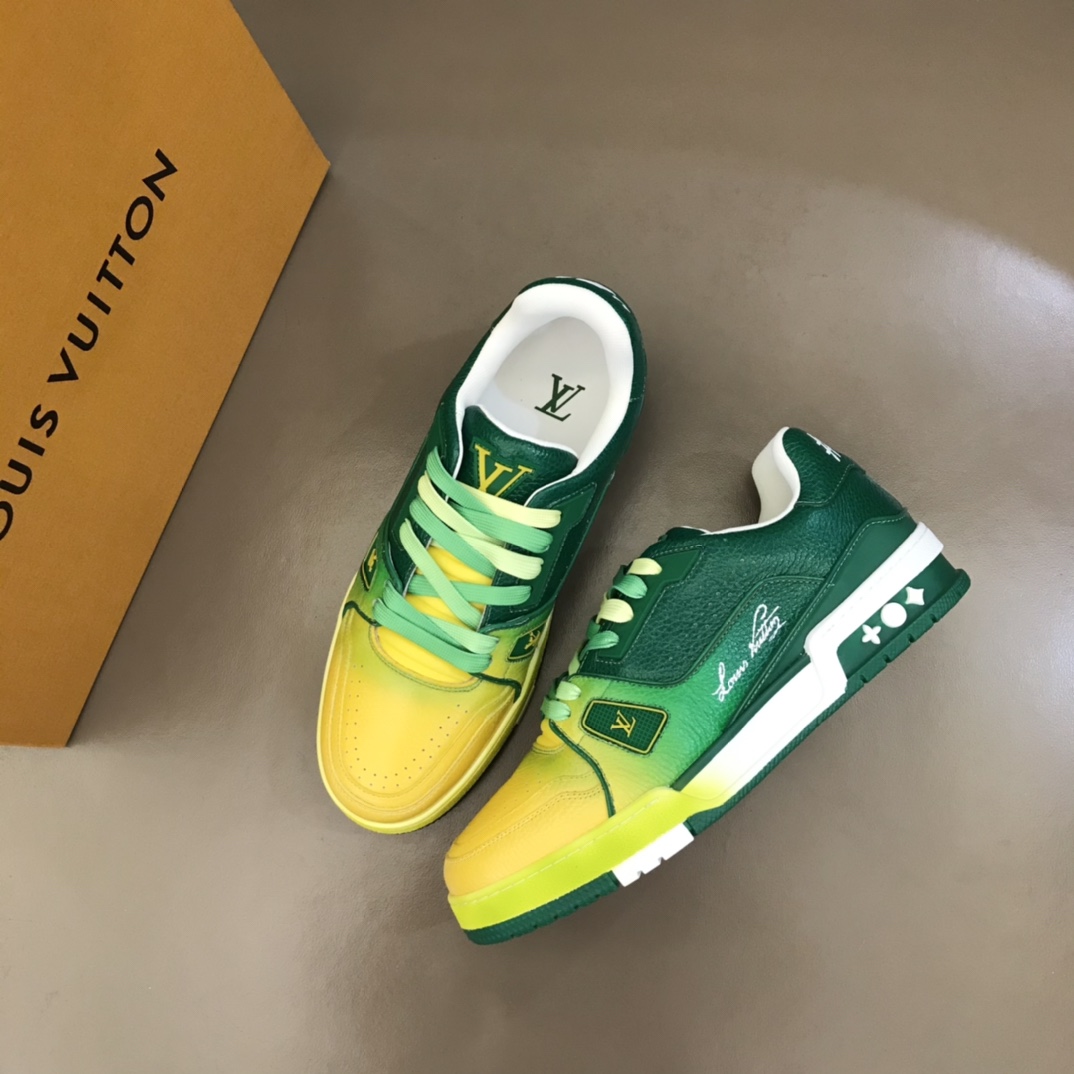 LV/路易威登   L 2022男士Trainer运动鞋