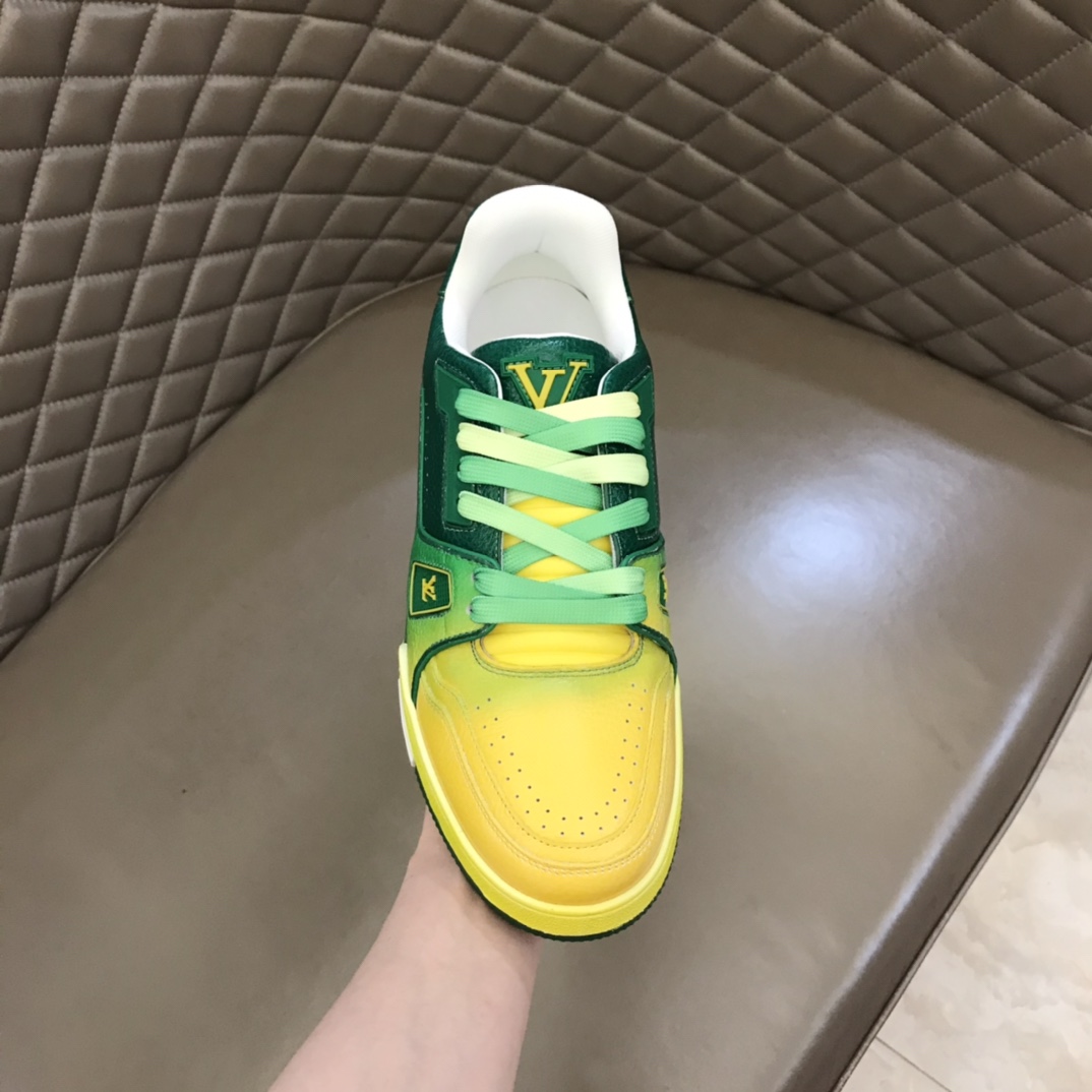 LV/路易威登   L 2022男士Trainer运动鞋