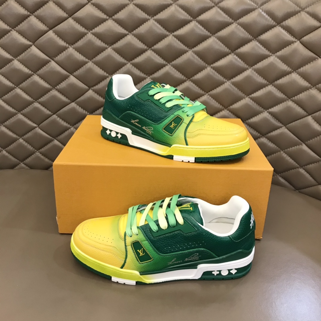LV/路易威登   L 2022男士Trainer运动鞋