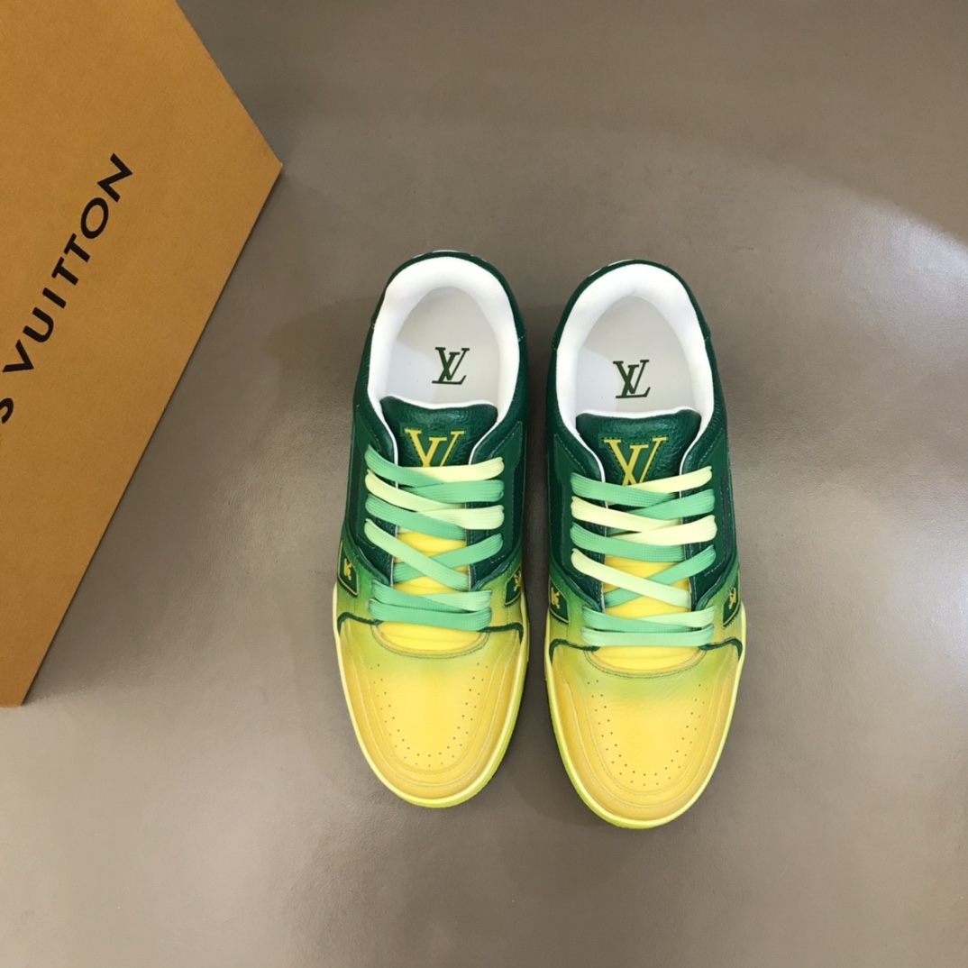 LV/路易威登   L 2022男士Trainer运动鞋