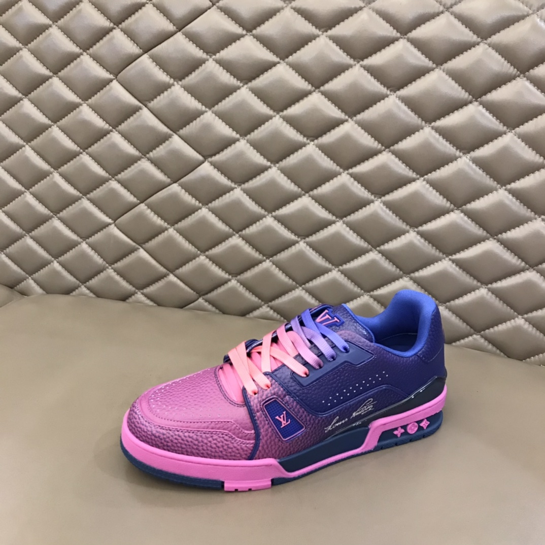 LV/路易威登   L 2022男士Trainer运动鞋