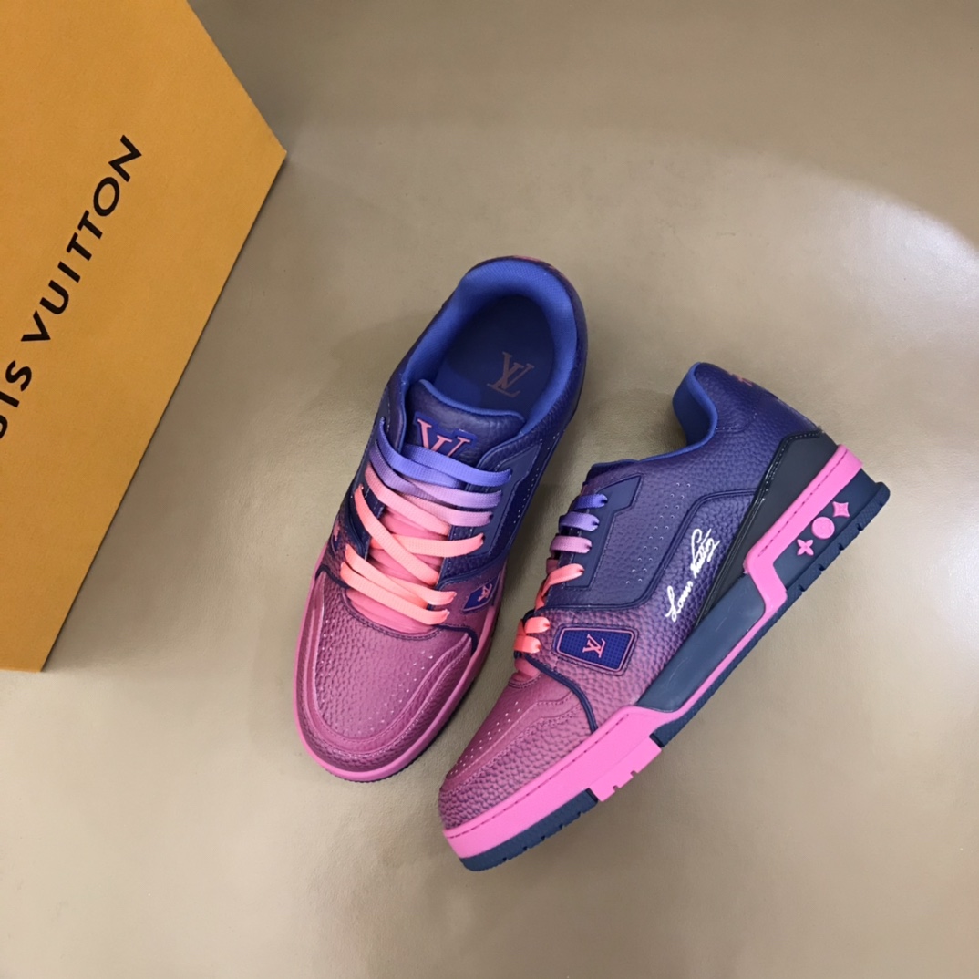 LV/路易威登   L 2022男士Trainer运动鞋