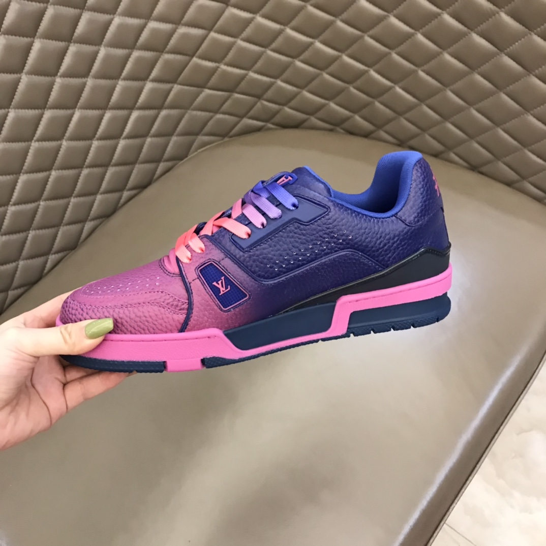 LV/路易威登   L 2022男士Trainer运动鞋