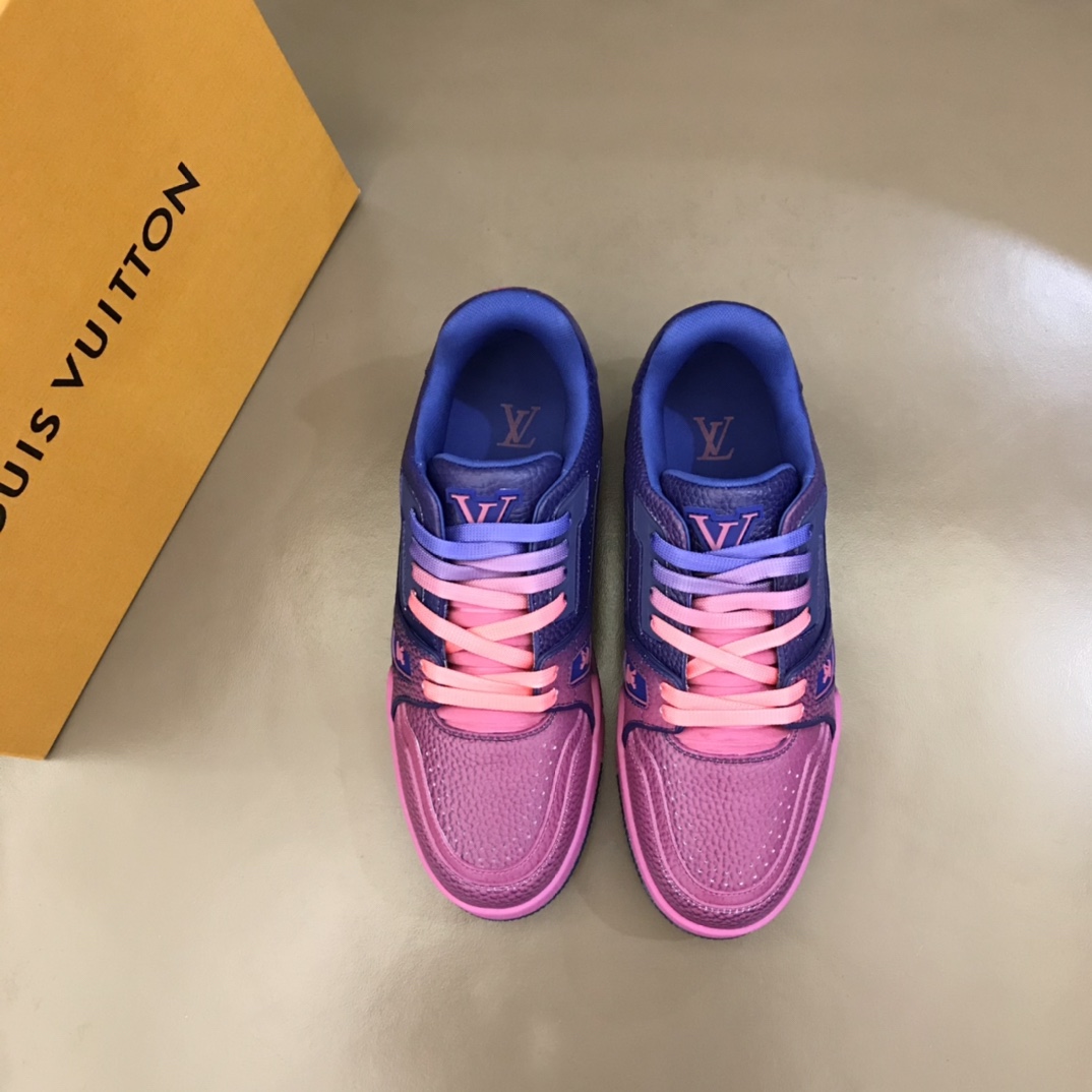 LV/路易威登   L 2022男士Trainer运动鞋