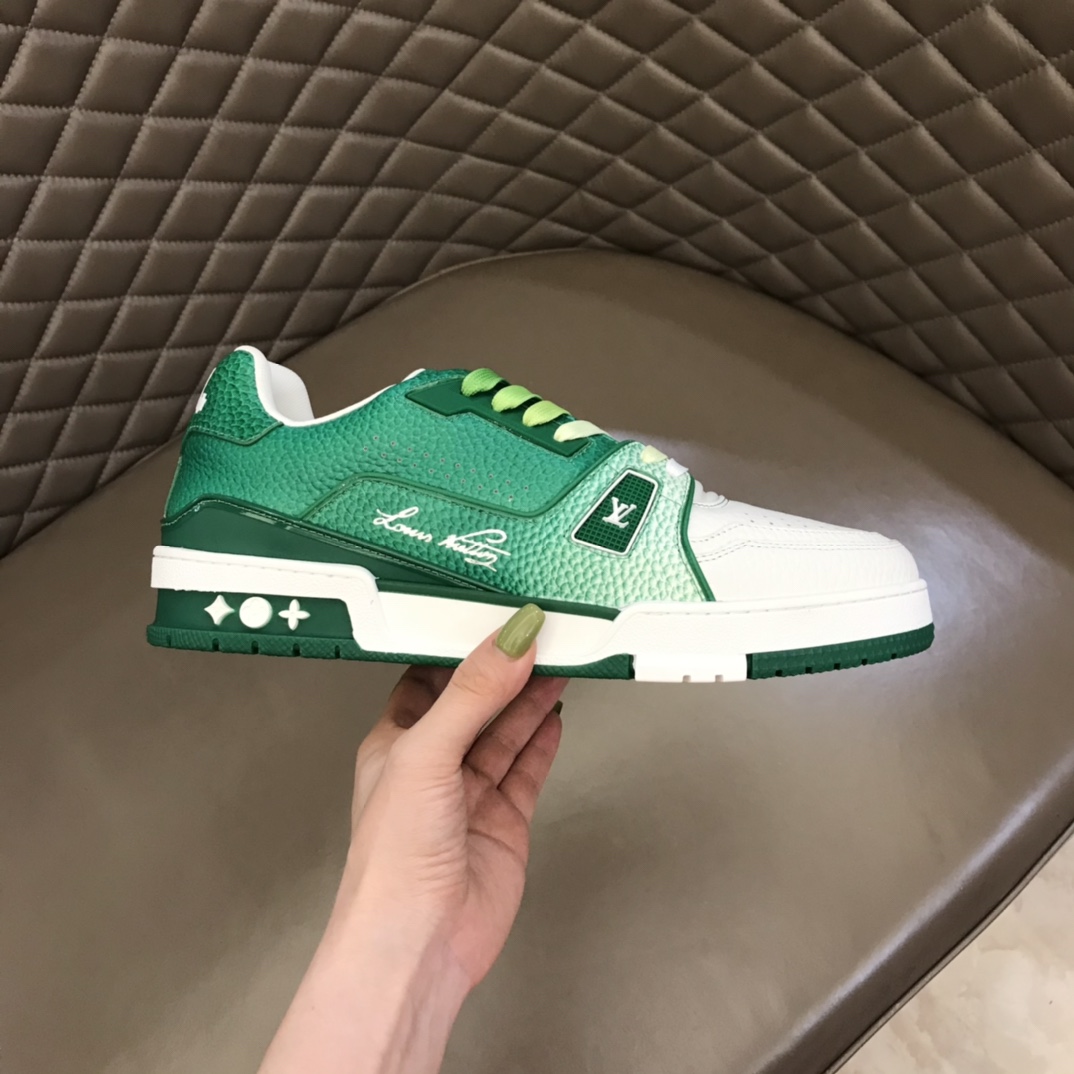 LV/路易威登 L 2022男士Trainer运动鞋