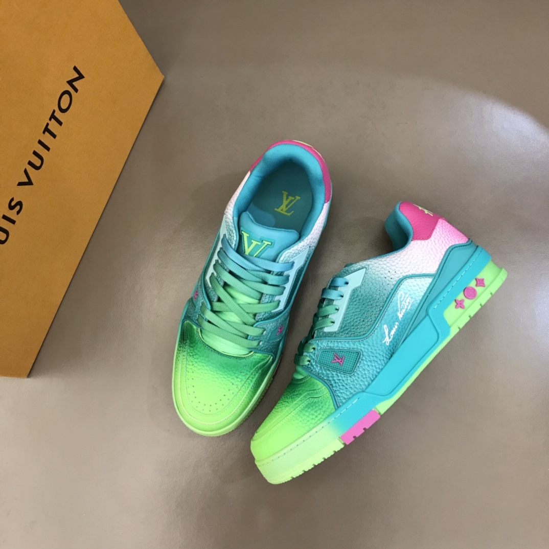 LV/路易威登   L 2022男士Trainer运动鞋