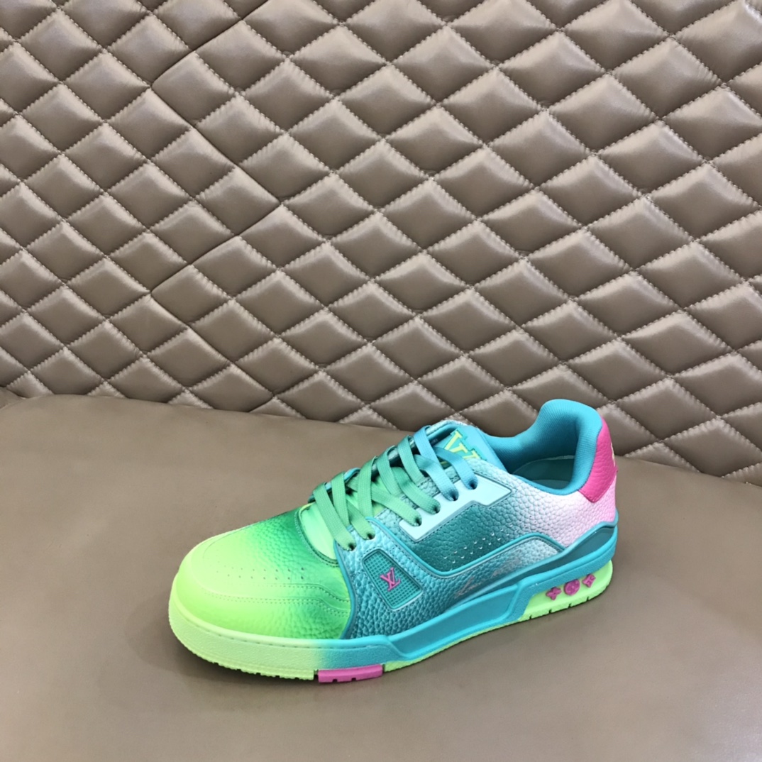 LV/路易威登   L 2022男士Trainer运动鞋