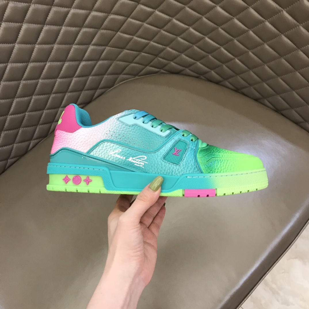 LV/路易威登   L 2022男士Trainer运动鞋