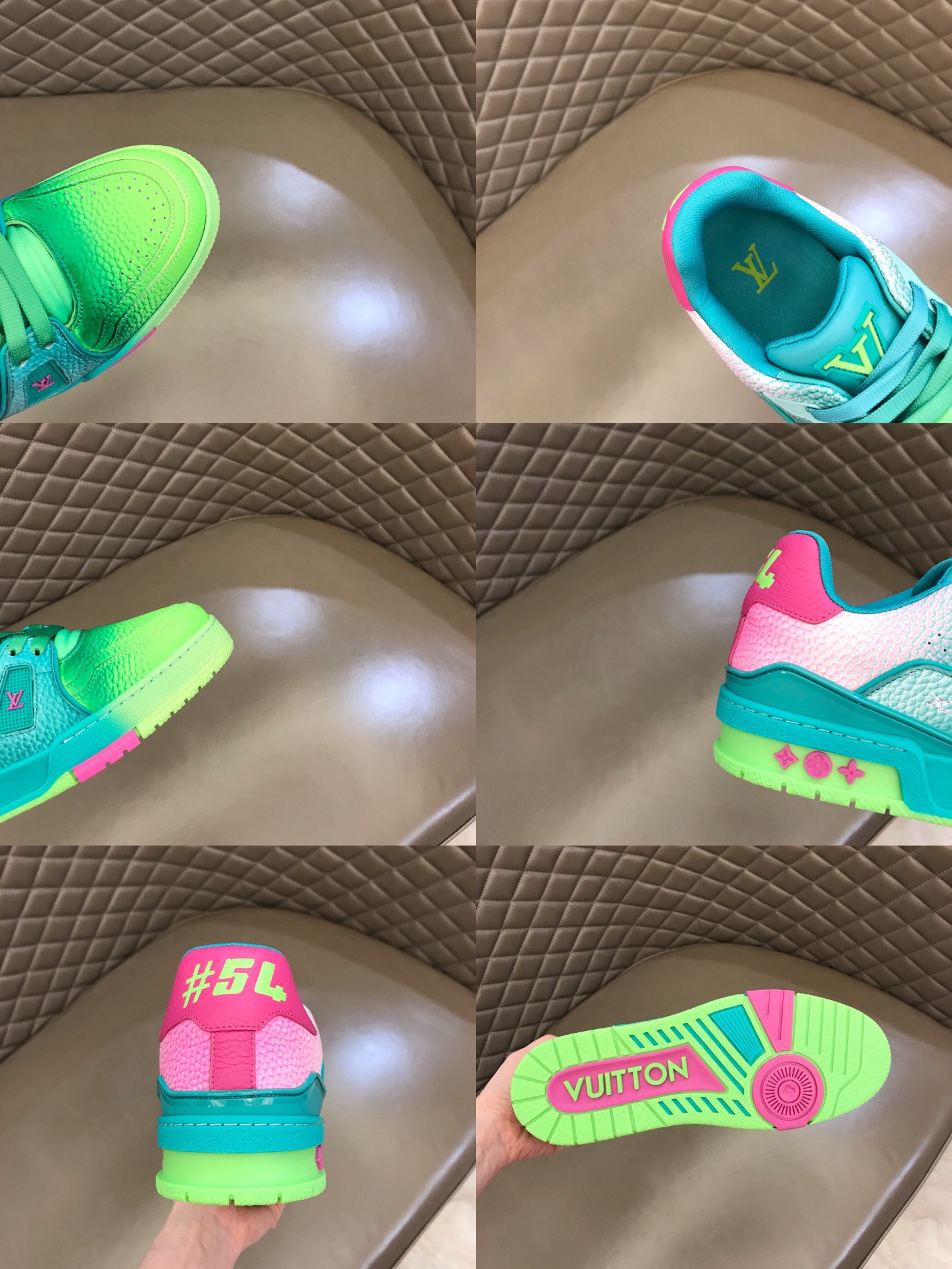 LV/路易威登   L 2022男士Trainer运动鞋