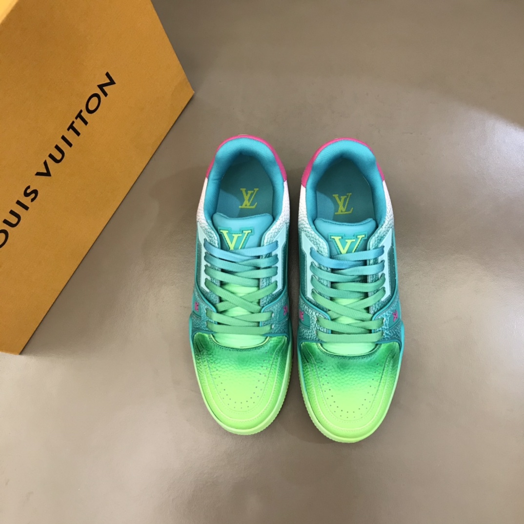 LV/路易威登   L 2022男士Trainer运动鞋