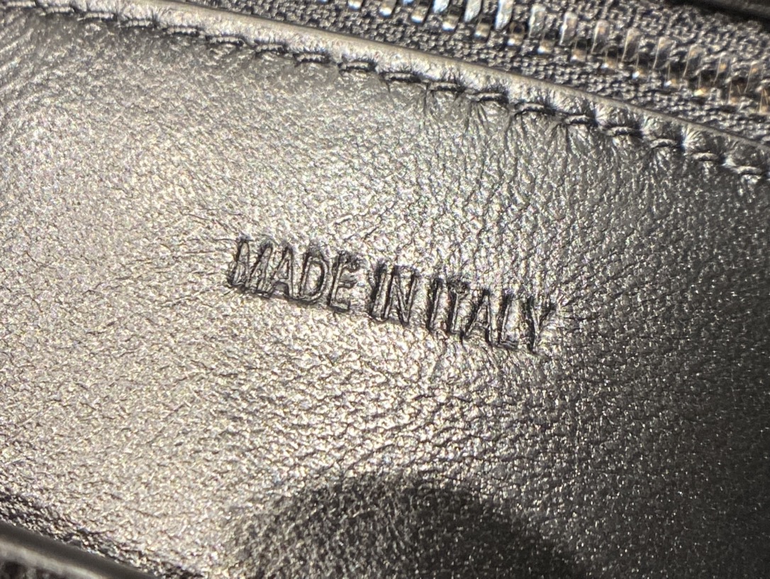 Balenciaga Downtown 25CM BAG 671355黑色鳄鱼纹/黑扣